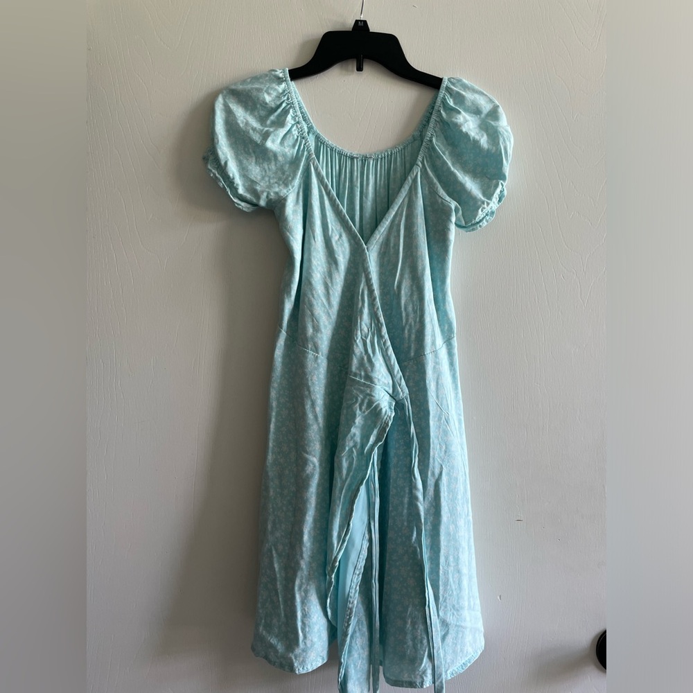Hollister Floral Wrap Dress